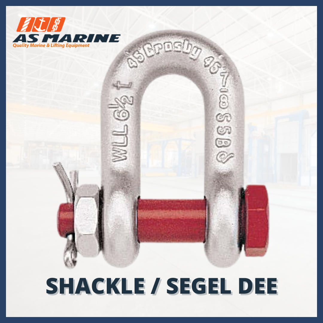 Shackle Dee, Segel Dee, Shackle D, Segel D